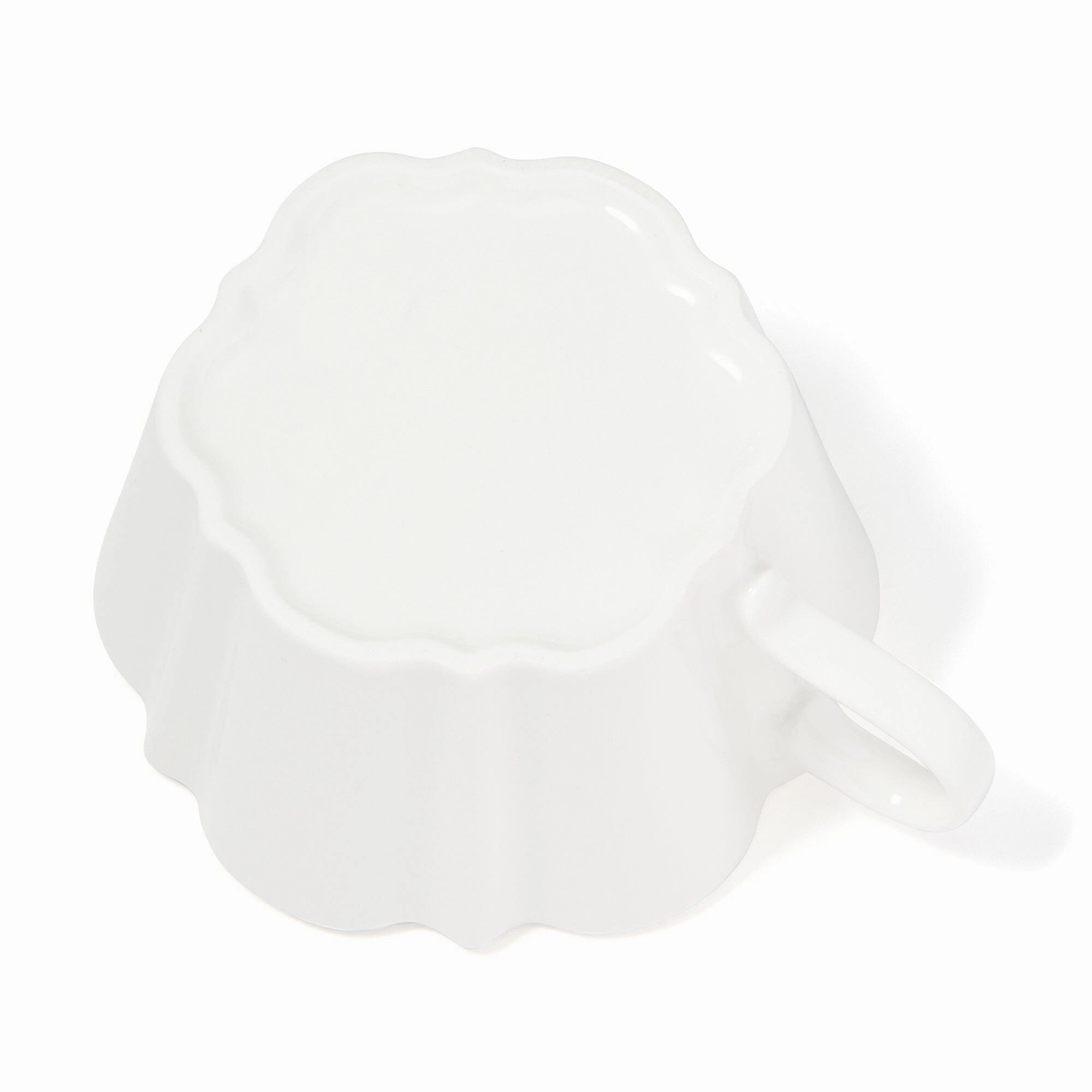 Blanche Soup Cup Wave  White