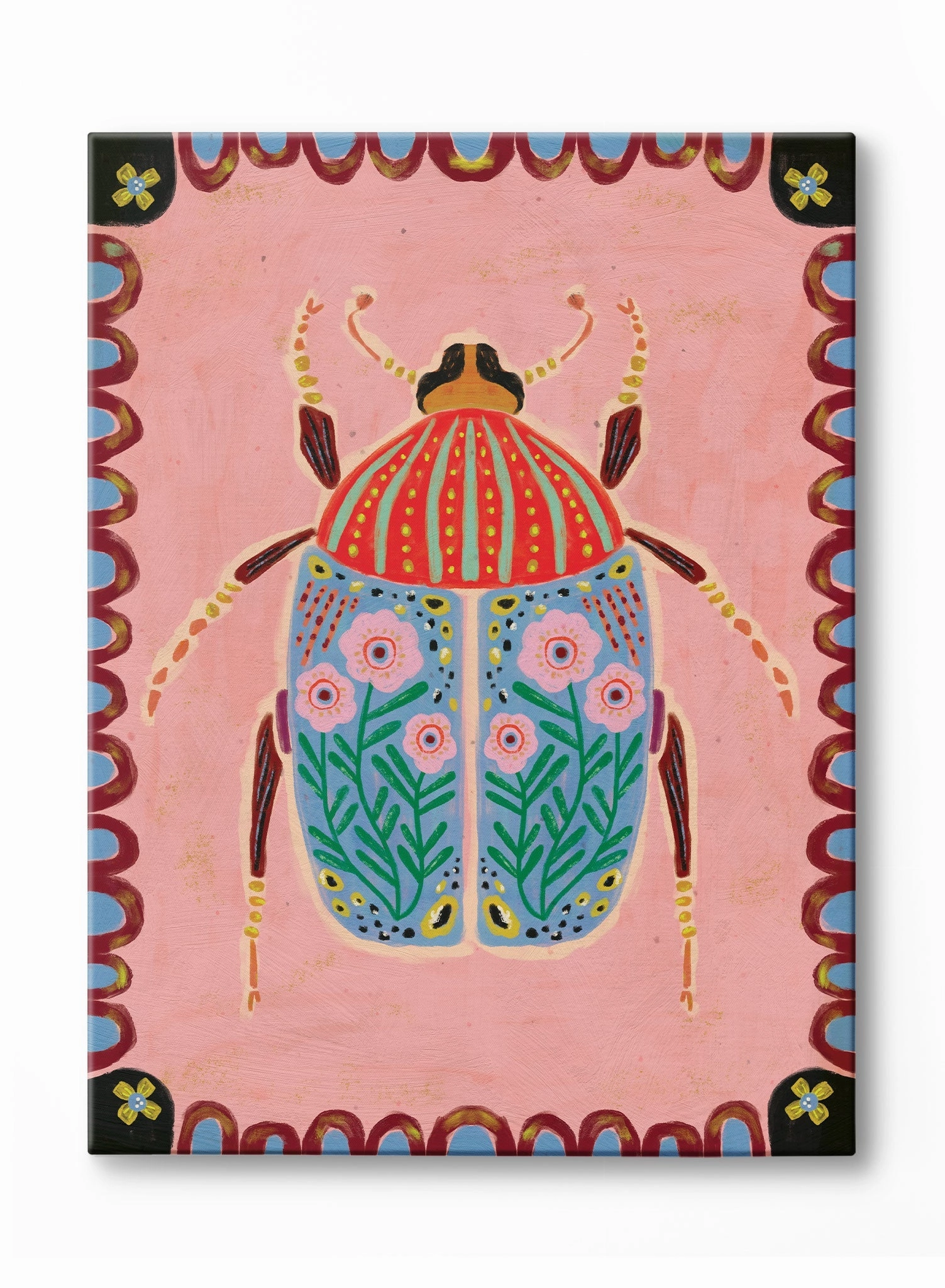 Blooming Beetle, Canvasindoor decorative canvas print