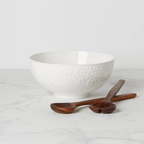 Blossom Lane Salad Bowl & Serversmodern kitchen decor ,kitchen dinner set ,dinnerware 