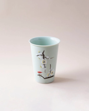 Blossom Tranquility Porcelain Tumblermodern kitchen decor ,kitchen dinner set ,dinnerware 