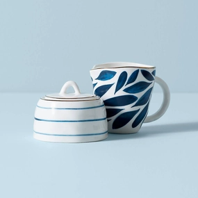 Blue Bay 2-Piece Creamer & Sugar Bowl Seteaster decorations ,easter centerpiece 
