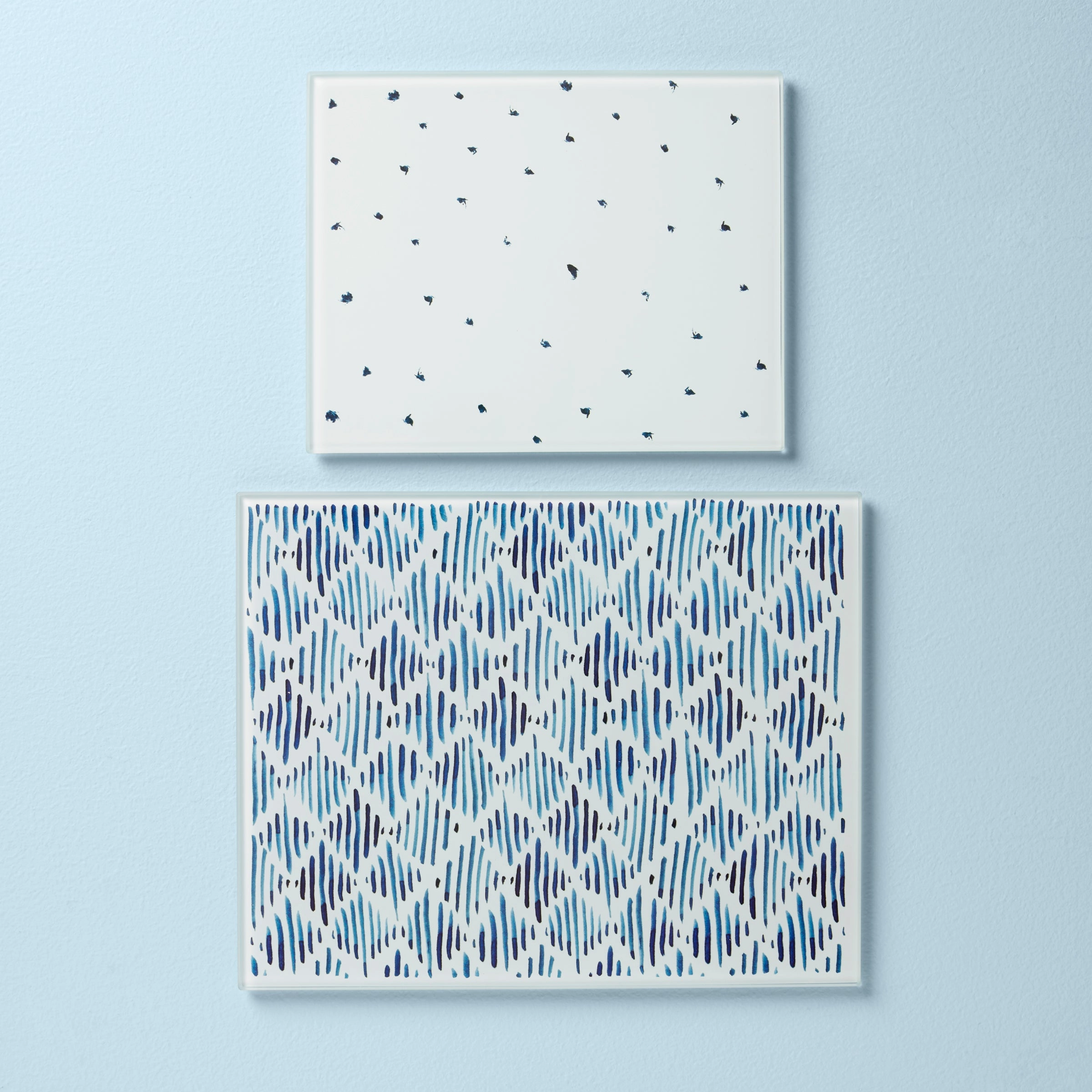 Blue Bay 2-Piece Glass Cutting Board Set