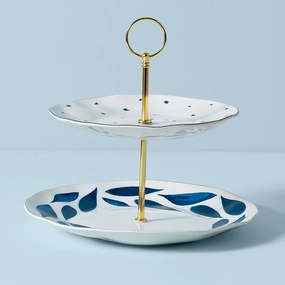 Blue Bay 2-Tiered Servereaster decorations ,easter centerpiece 