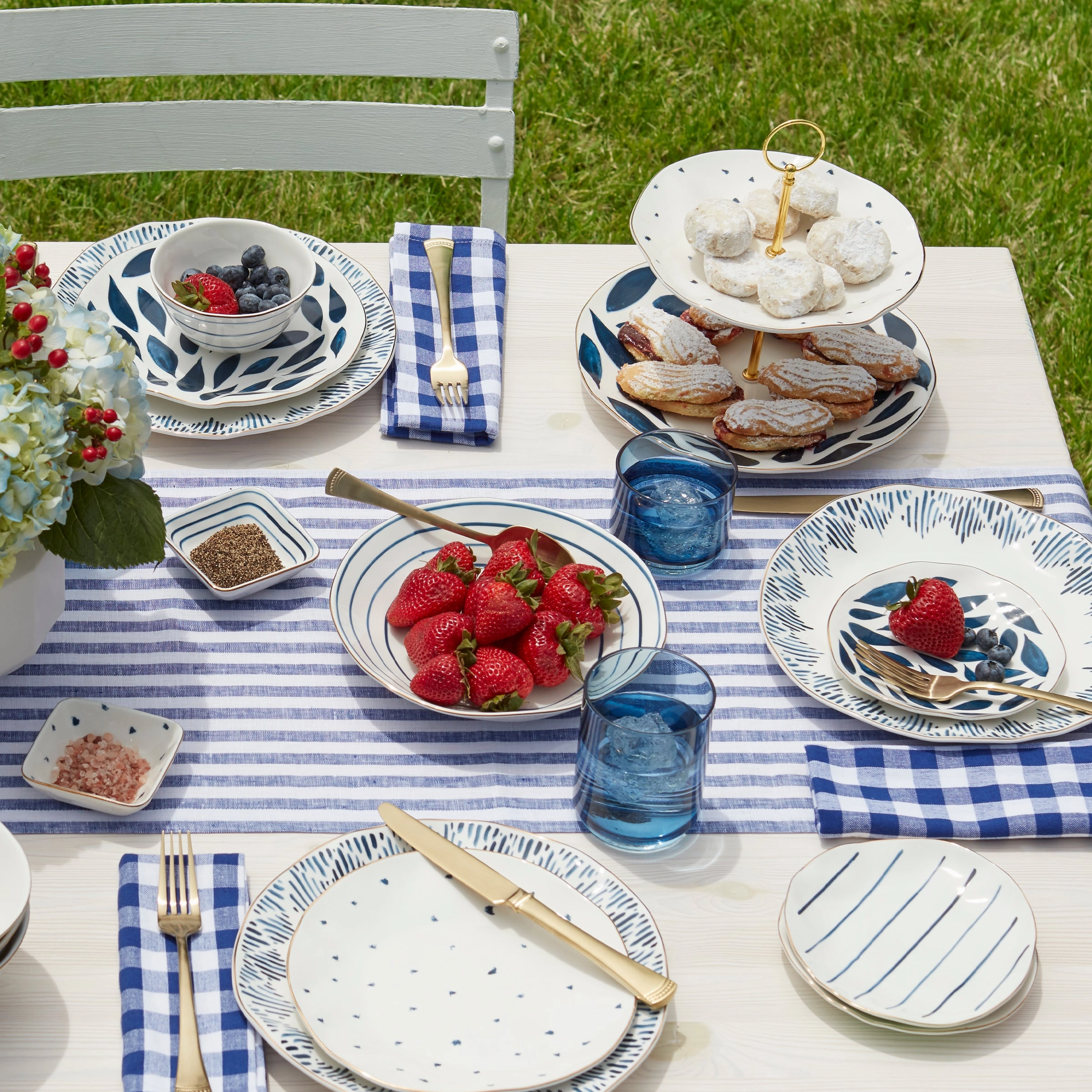 Blue Bay Dessert Bowls - Set of 4