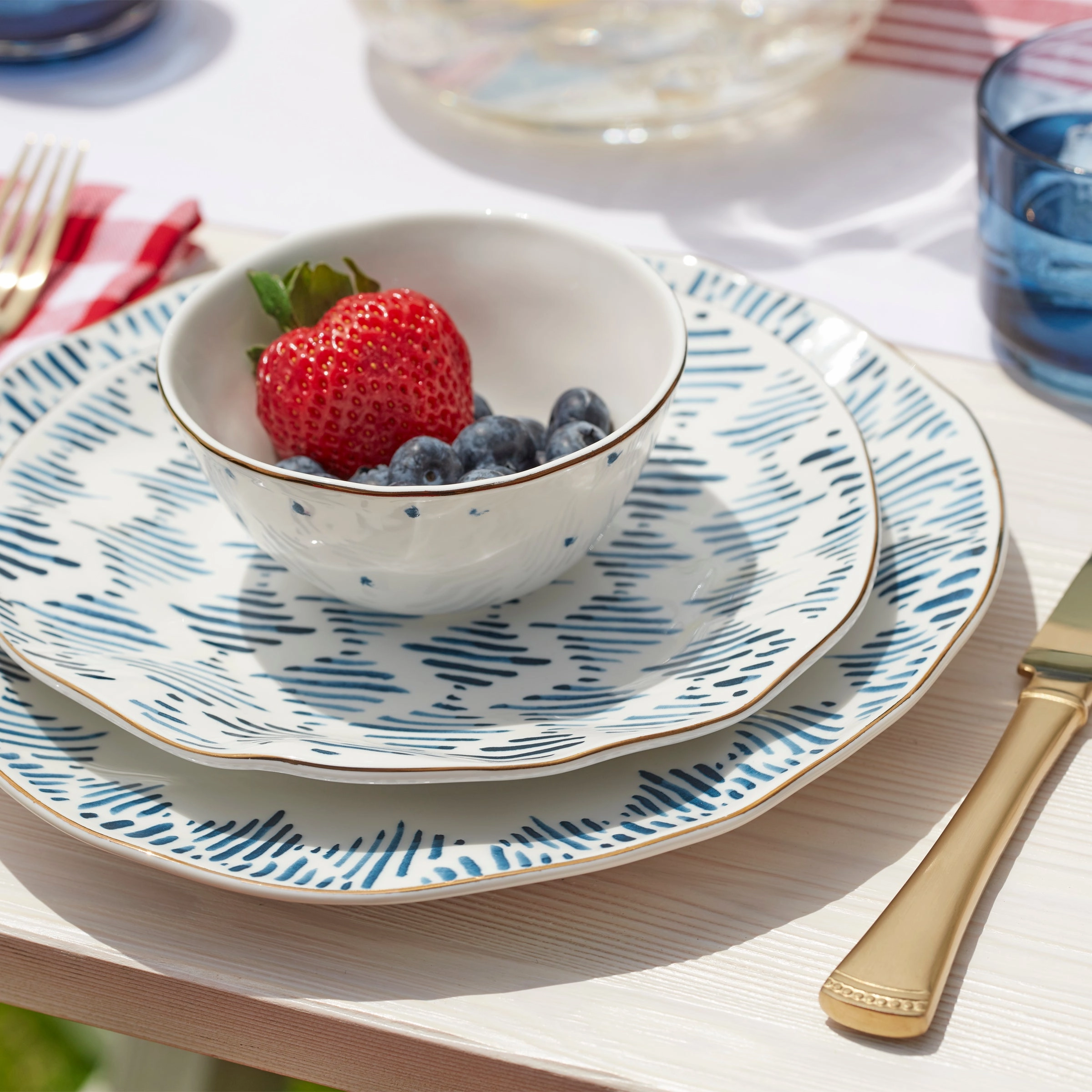 Blue Bay Dessert Bowls - Set of 4