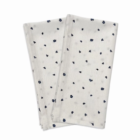 Blue Bay Dot Dinner Napkin - Set Of 2summer decor ,outdoor summer decor 