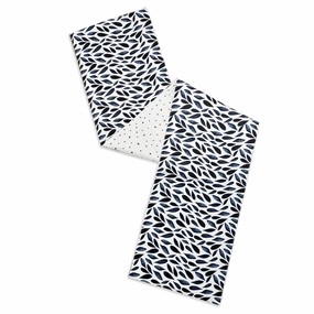 Blue Bay Reversible Table Runnersummer decor ,outdoor summer decor 
