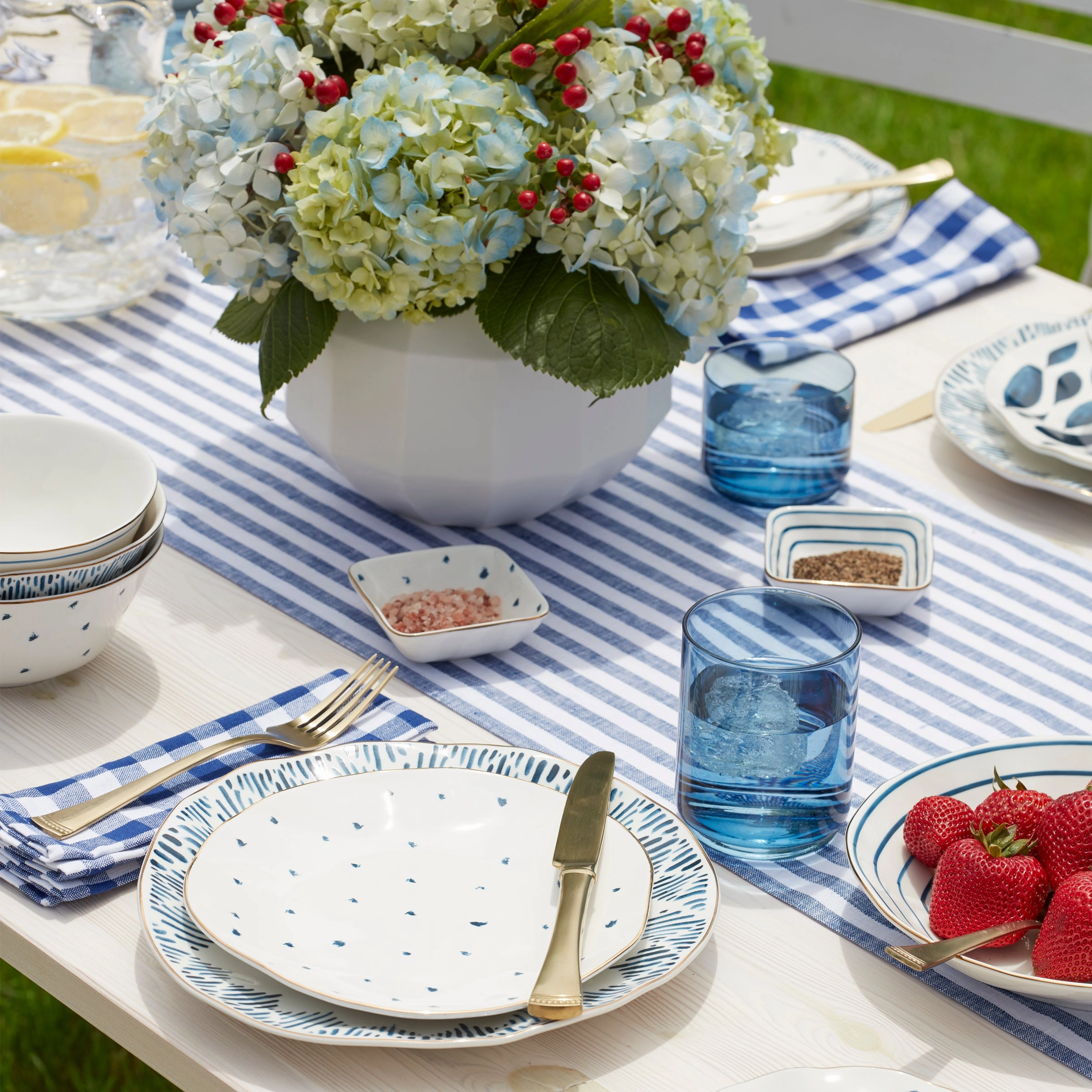 Blue Bay Stacking Dip Bowls - Set of 4