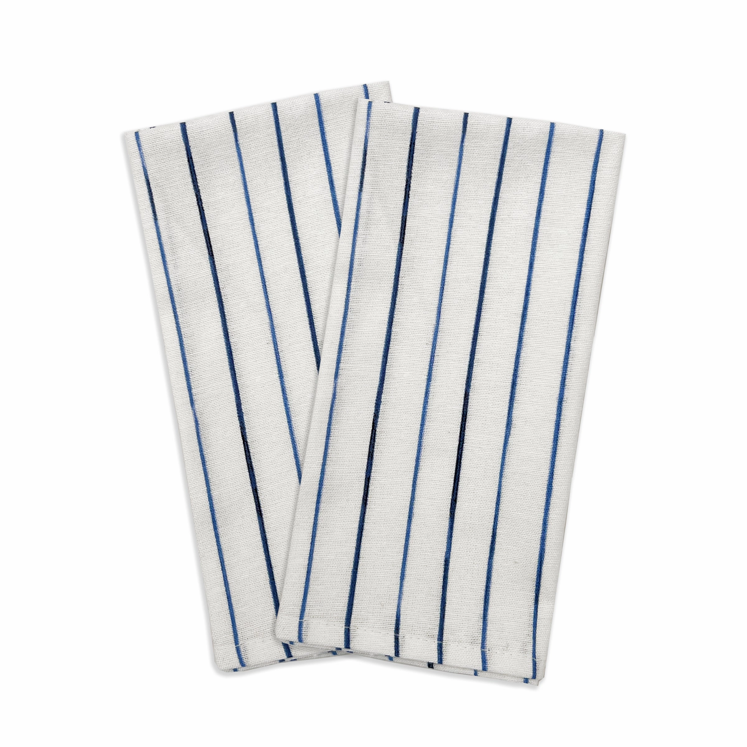 Blue Bay Stripe Dinner Napkin - Set Of 2summer decor ,outdoor summer decor 