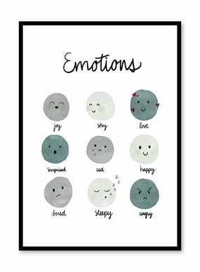 Blue Emotions, Posterpop culture themed posters