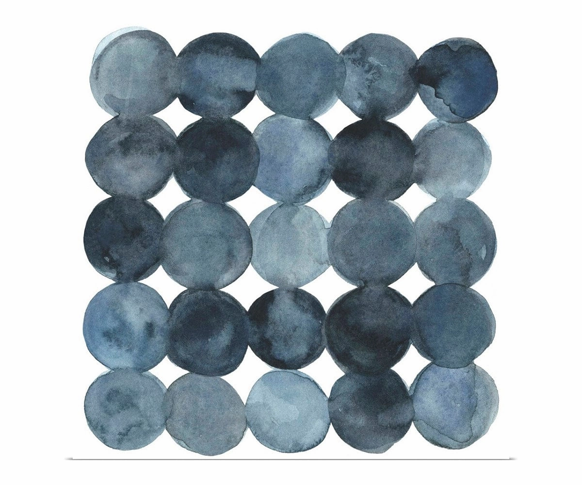 Blue Gray Density I Wall Artnordic style wall decor