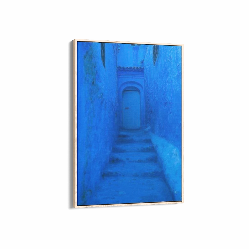 Blue Greek Alley