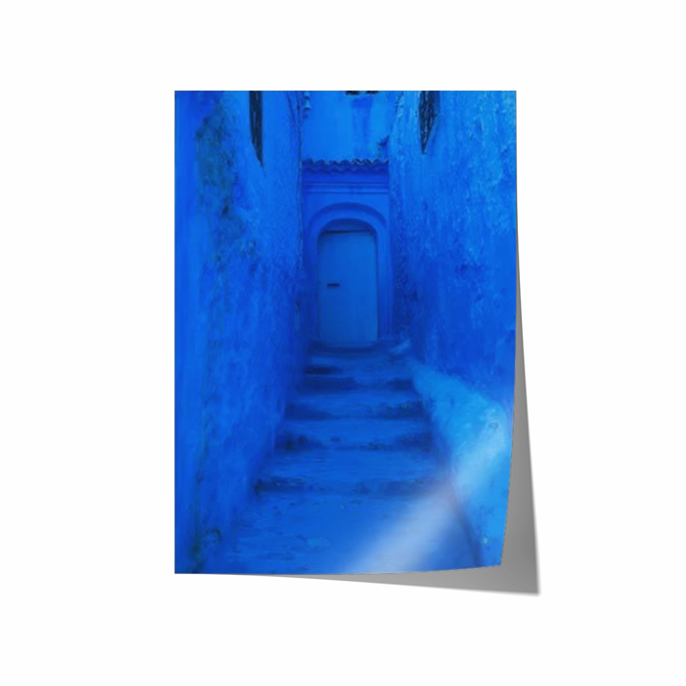 Blue Greek Alley
