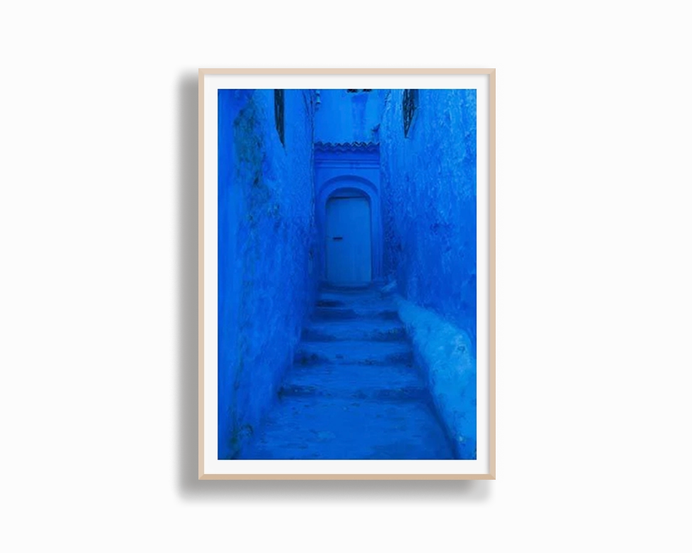 Blue Greek Alley