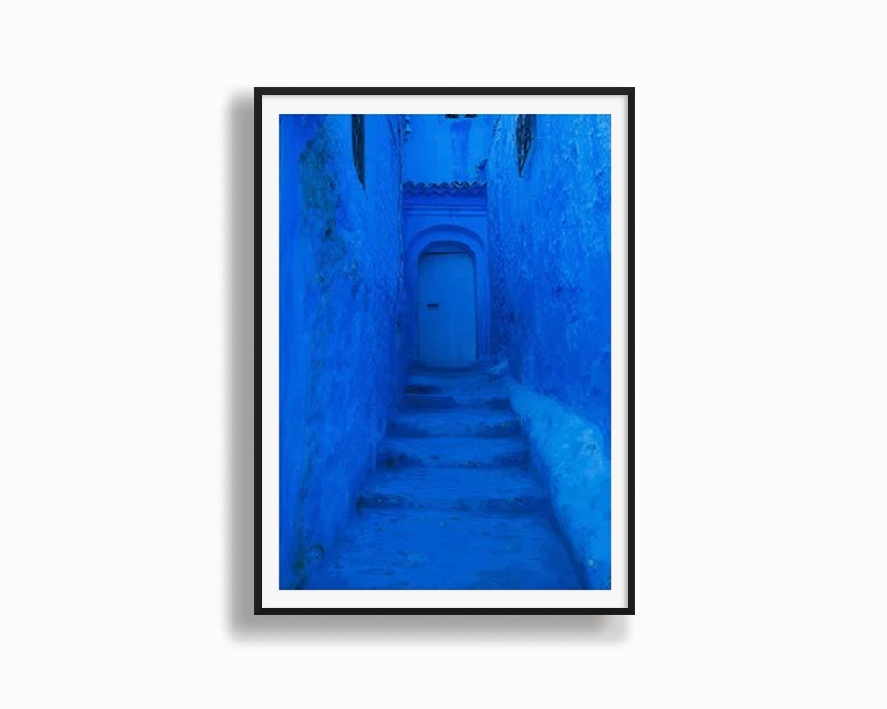 Blue Greek Alleynordic style wall decor
