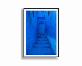 Blue Greek Alleynordic style wall decor