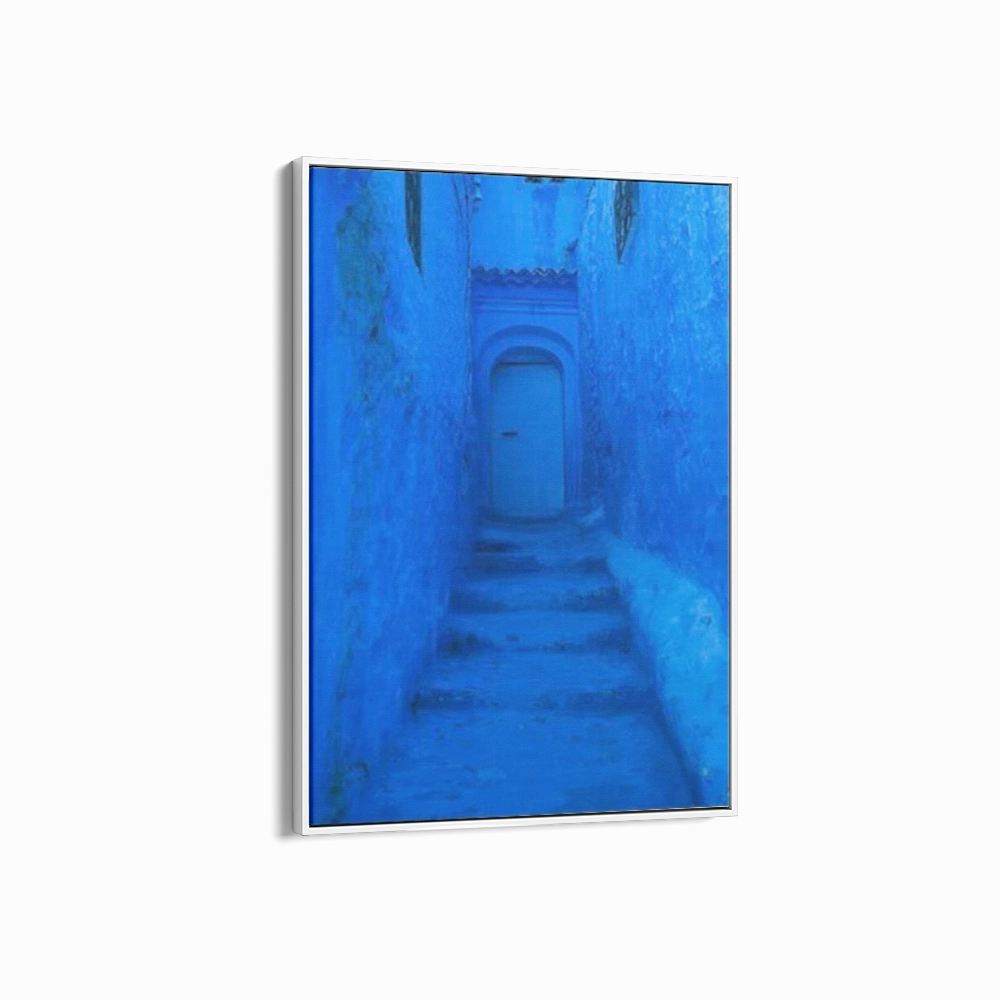 Blue Greek Alley
