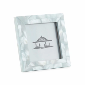 Blue Mother Of Pearl Frame - 3.5"bedding sets ,throw blankets 