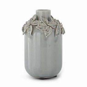 Blue Raised Flower Vase - Largehome decor ,wall decor 