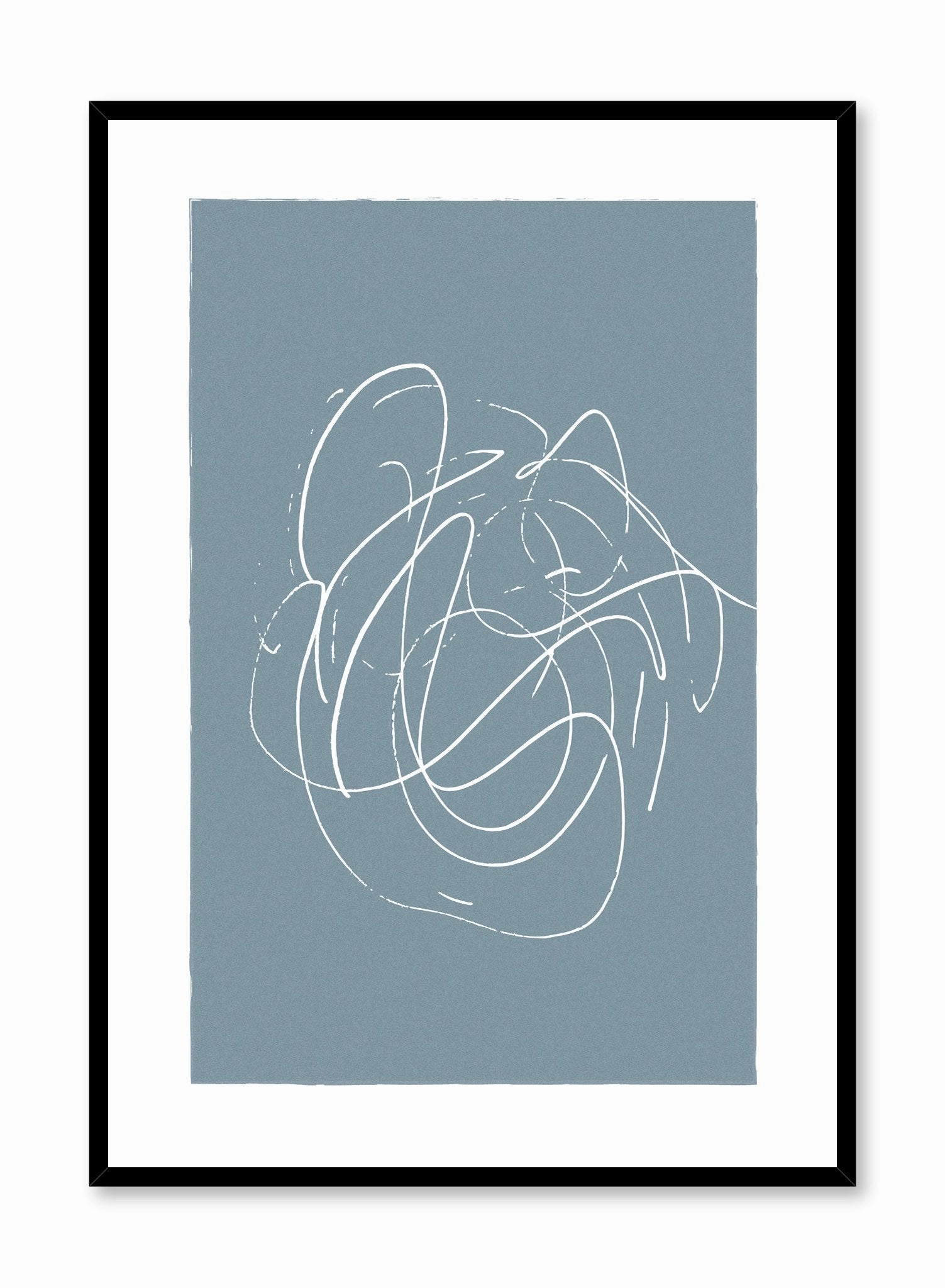 Blue Swirls, Posterpop culture themed posters