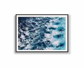 Blue Waternordic style wall decor