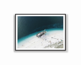 Boat On The Shorenordic style wall decor