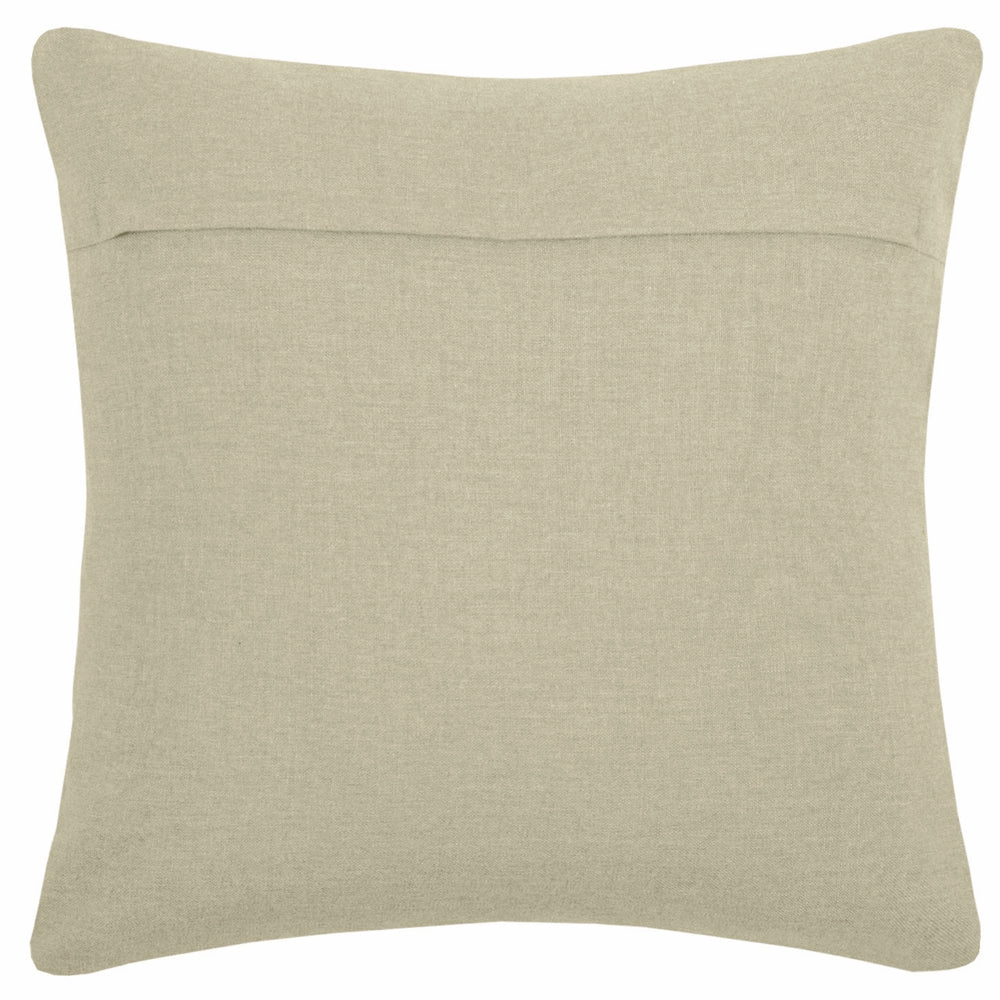 Bodhi Embroidered Feather Cushion Quartz