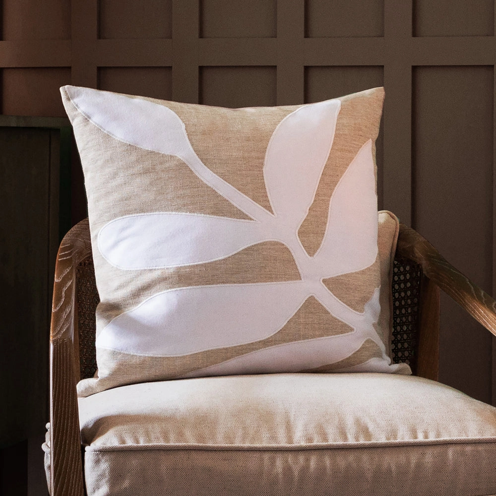 Bodhi Embroidered Feather Cushion Quartzbedding sets ,throw blankets 
