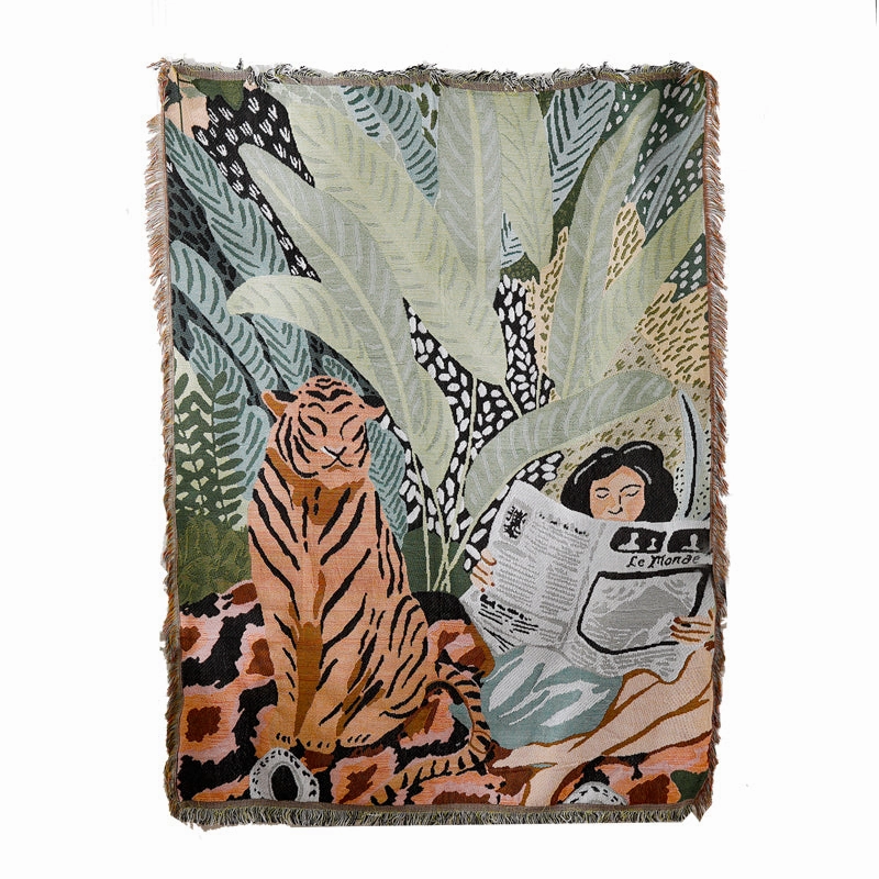 Bohemian Printed Throw Blankets