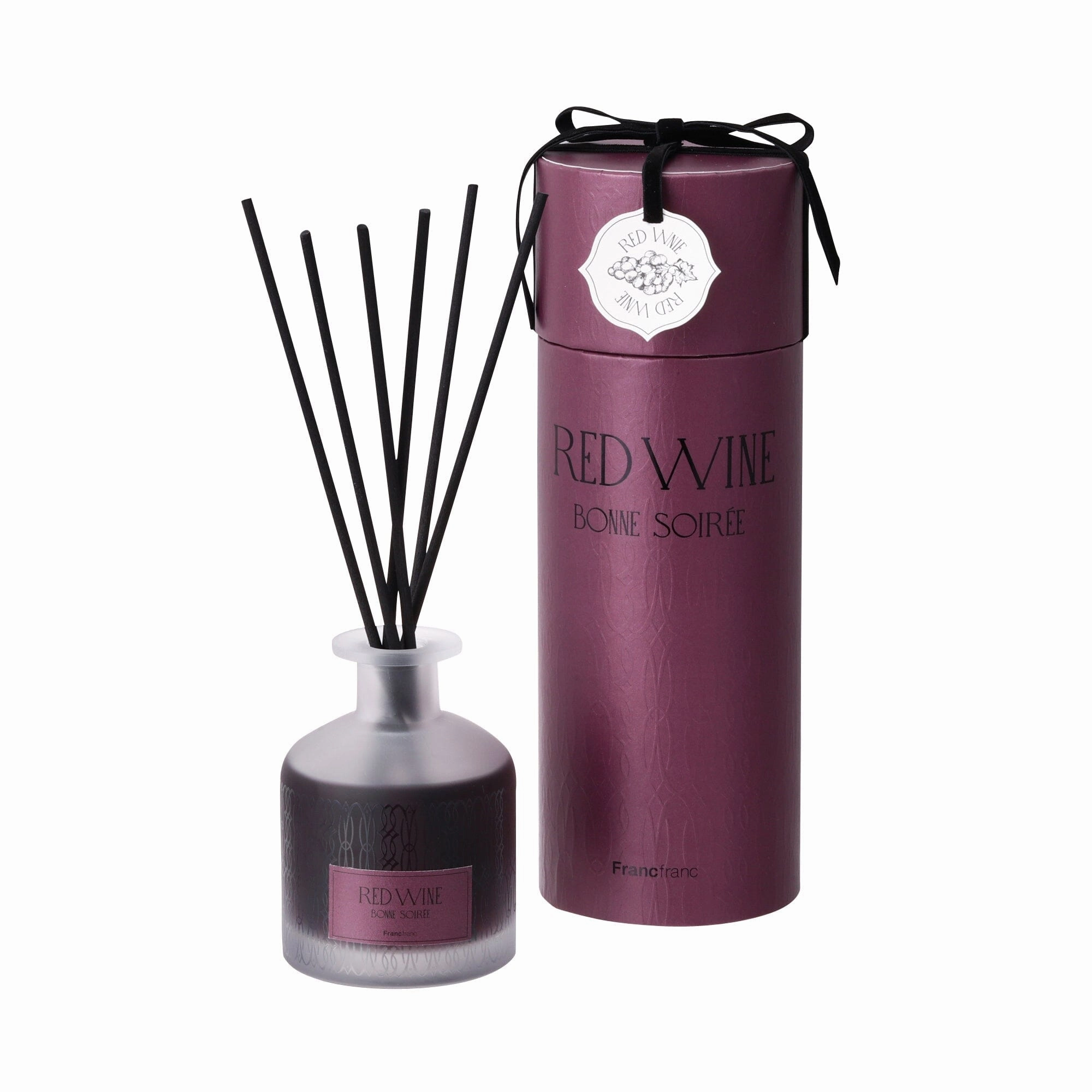 Bonne Soiree Diffuser Red Winedecorative vase ,Modern Ceramic Vase for Home Decoration 