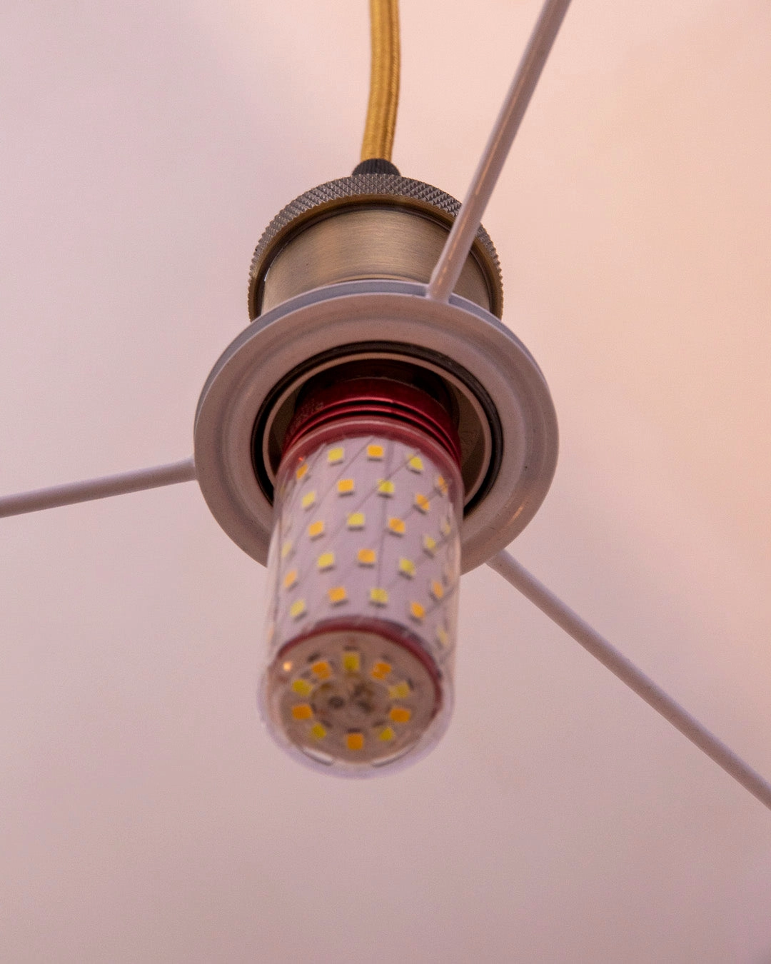 Botanical Majesty Round Shade Pendant Light