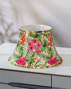 Botanical Printed Cotton  Empire Lamp Shade - Largemodern wall lamp,smart wall lamp