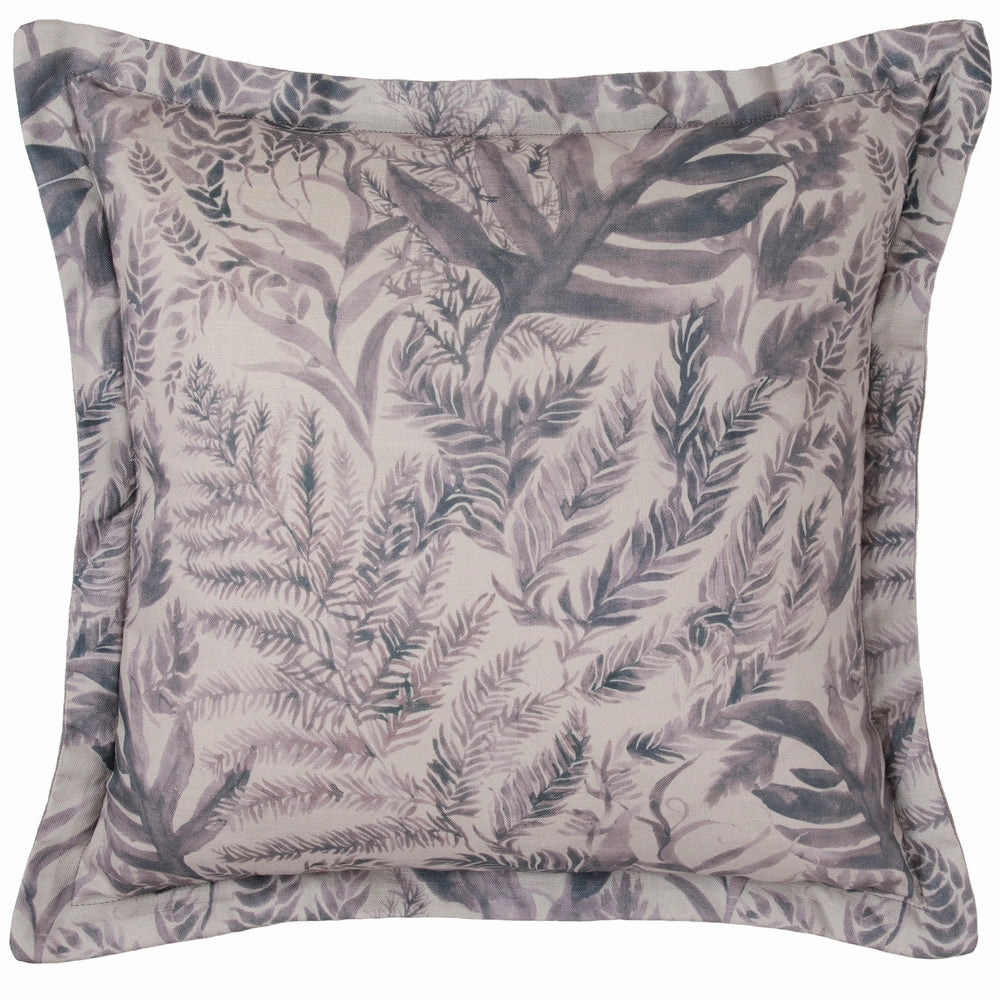 Bracken Printed Cushion Viola