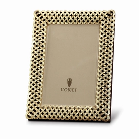 Braid Frame - Golddecorative photo frame ,personalized photo frame 