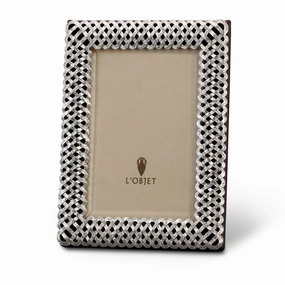 Braid Frame - Platinumdecorative photo frame ,personalized photo frame 