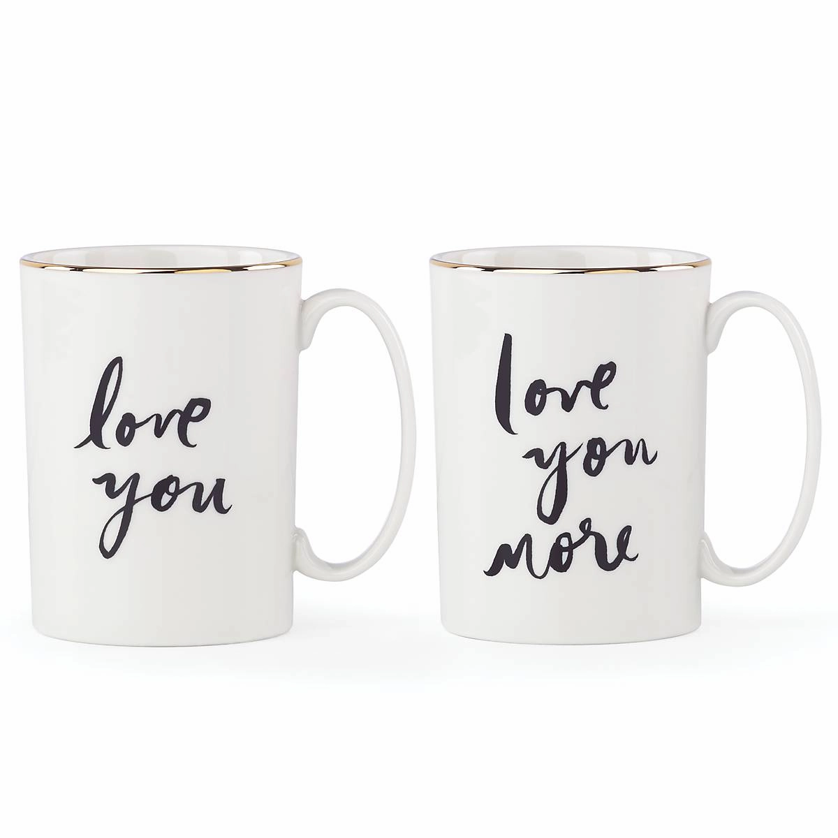 Bridal Party "Love You" 2-Piece Mug Setvalentine's day decorations ,valentine's centerpiece 