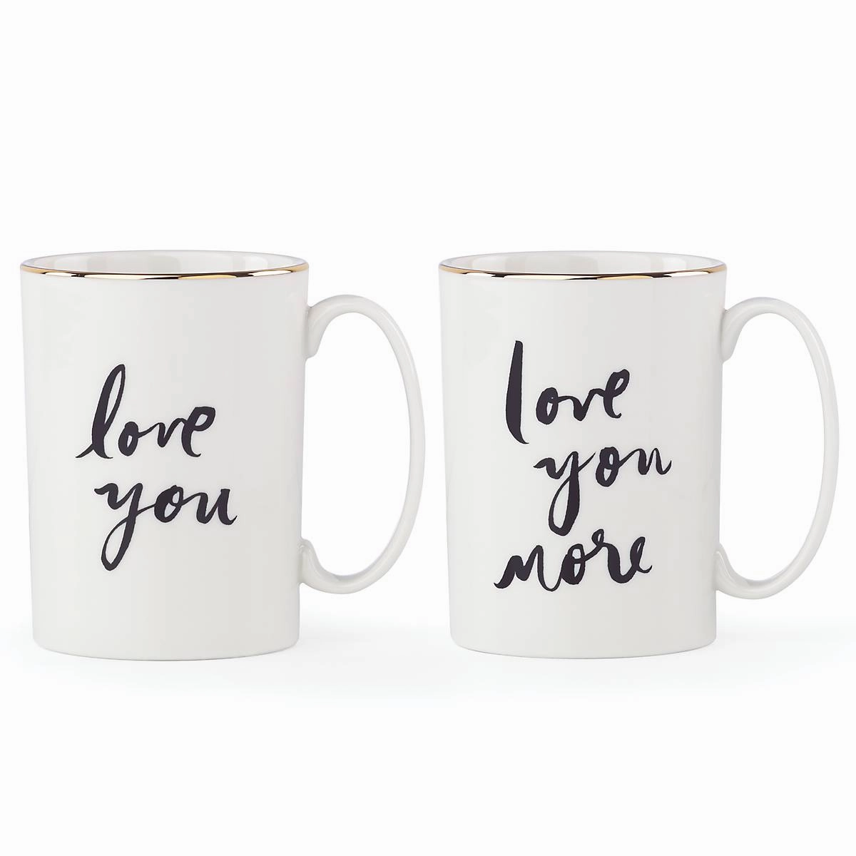 Bridal Party "Love You" 2-Piece Mug Setmodern kitchen decor ,kitchen dinner set ,dinnerware 