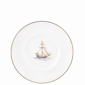 British Colonial Tradewind Dessert Platesummer decor ,outdoor summer decor 