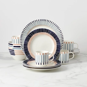 Brook Lane 16-Piece Dinnerware Setmodern kitchen decor ,kitchen dinner set ,dinnerware 