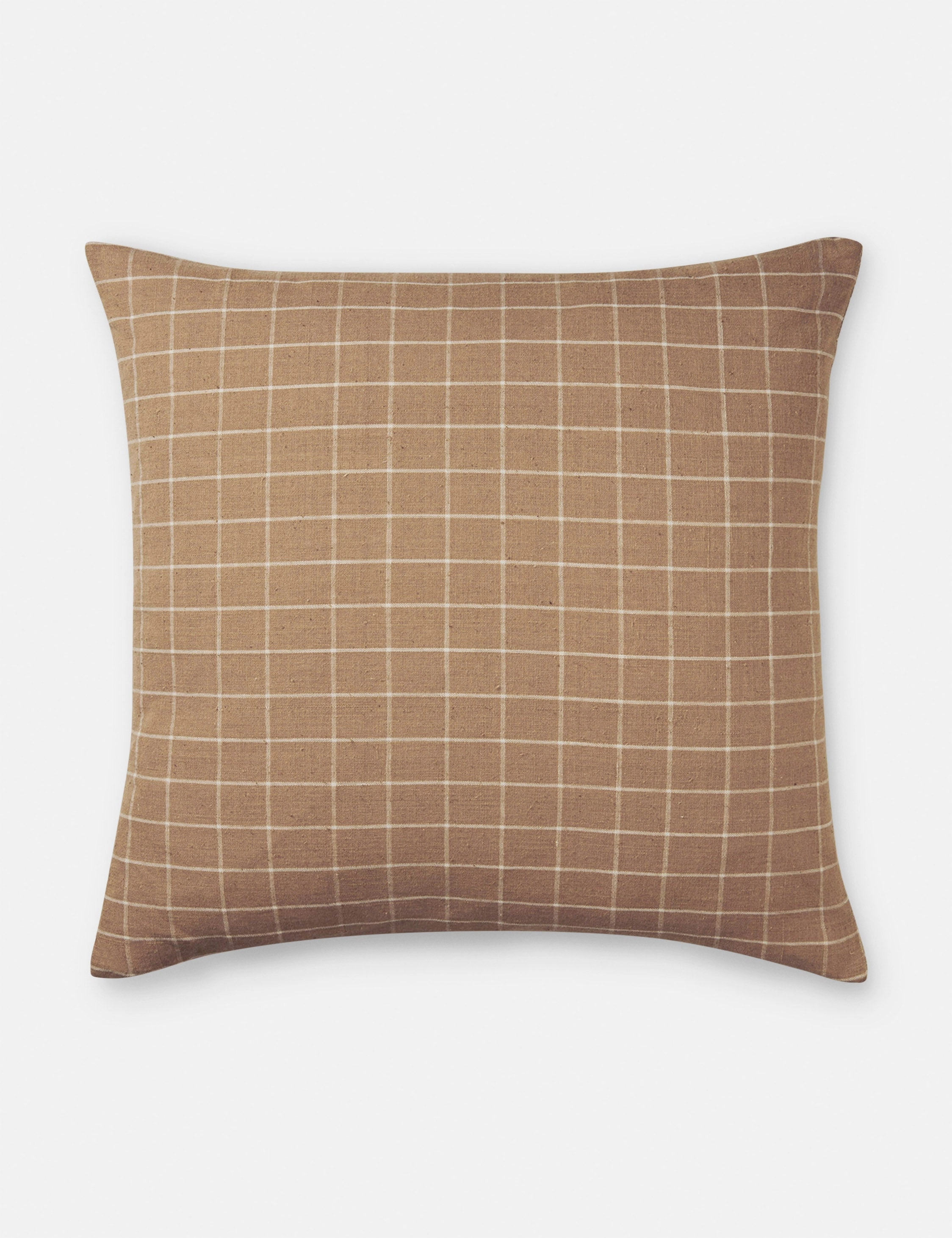 Brown Cotton Pillow by Ferm Living