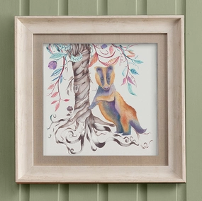 Brucie Badger Framed Print Birchmodern home decor ,home decor for bedroom 