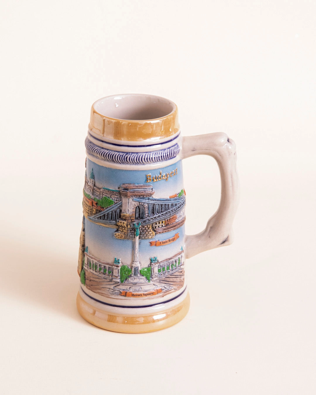 Budapest - Vintage Stein Beer Mug