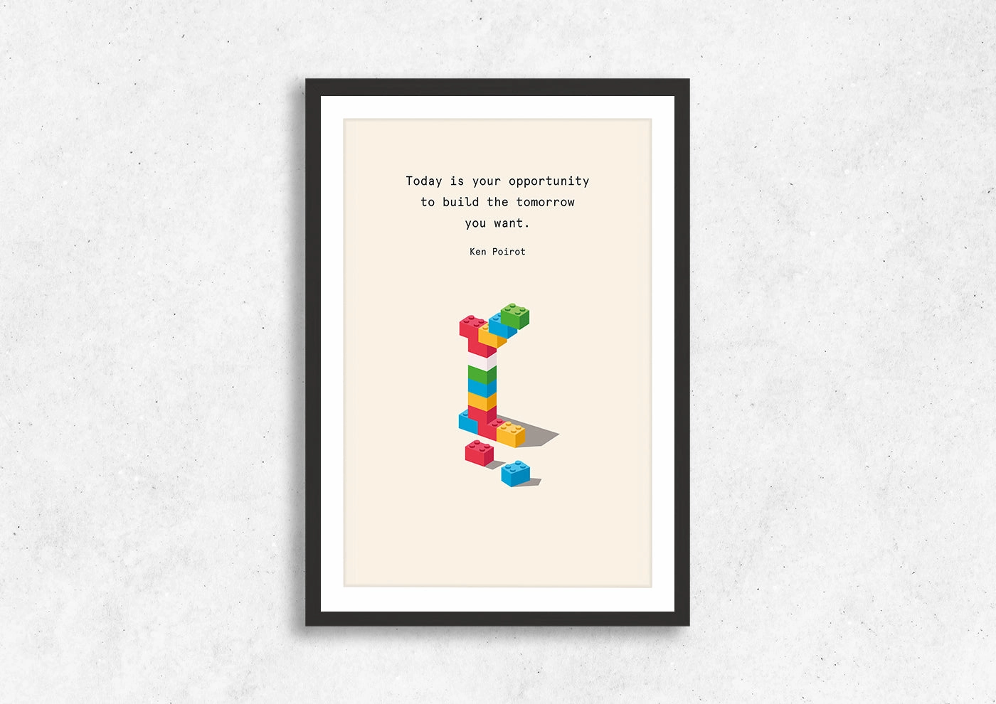 Build Your Tomorrow 1modern abstract painting decor