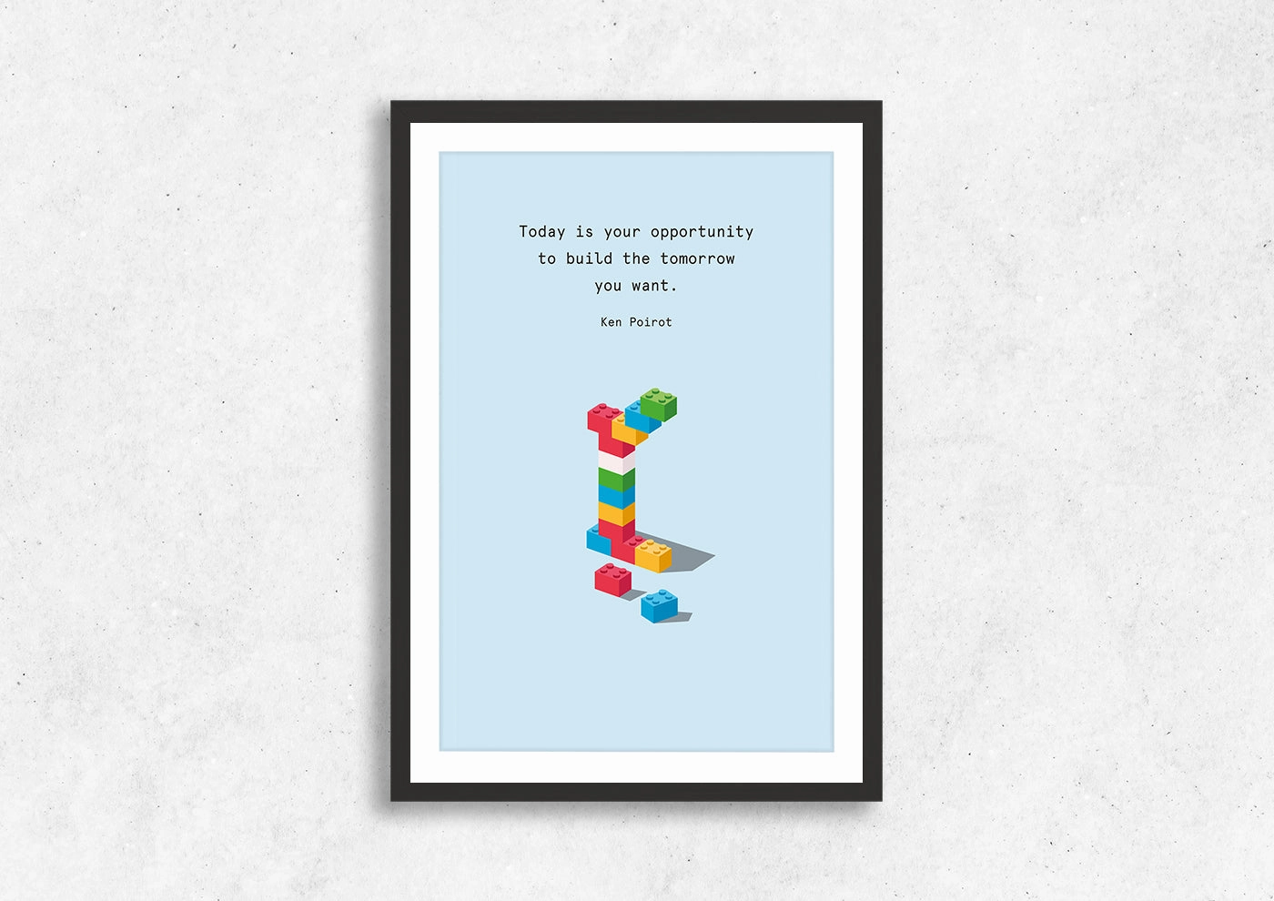 Build Your Tomorrow 4modern abstract painting decor