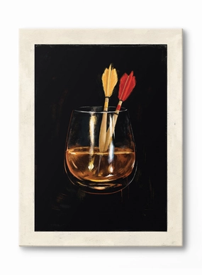 Bullseye, Canvasindoor decorative canvas print
