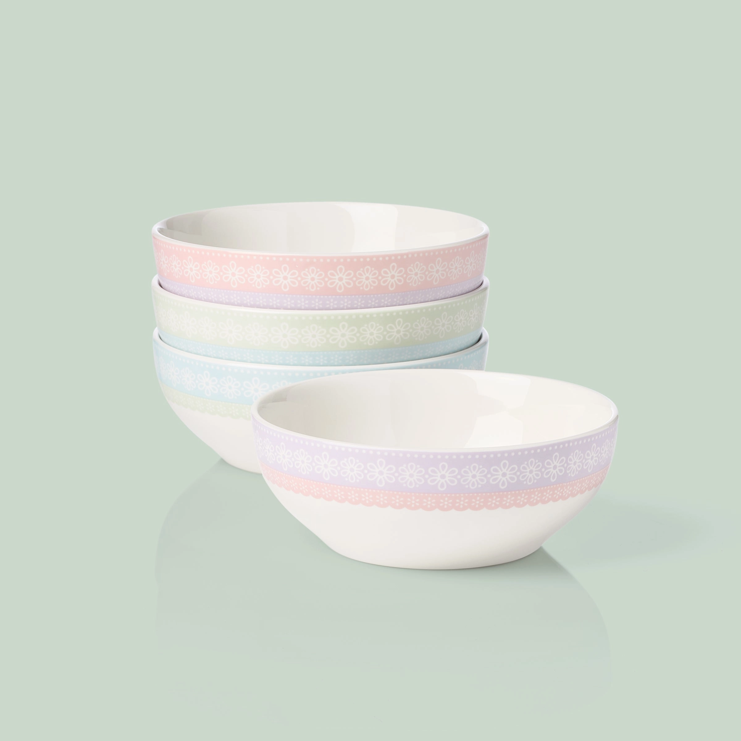 Bunny Hop All-Purpose Bowls - Set of 4