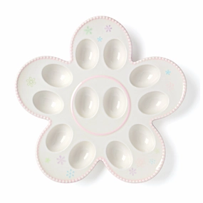 Bunny Hop Easter Egg Plattermodern kitchen decor ,kitchen dinner set ,dinnerware 