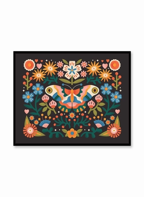 Butterfly Kaleidoscope, Posterpop culture themed posters