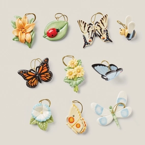 Butterfly Meadow 10-Piece Ornament Sethome decorative items