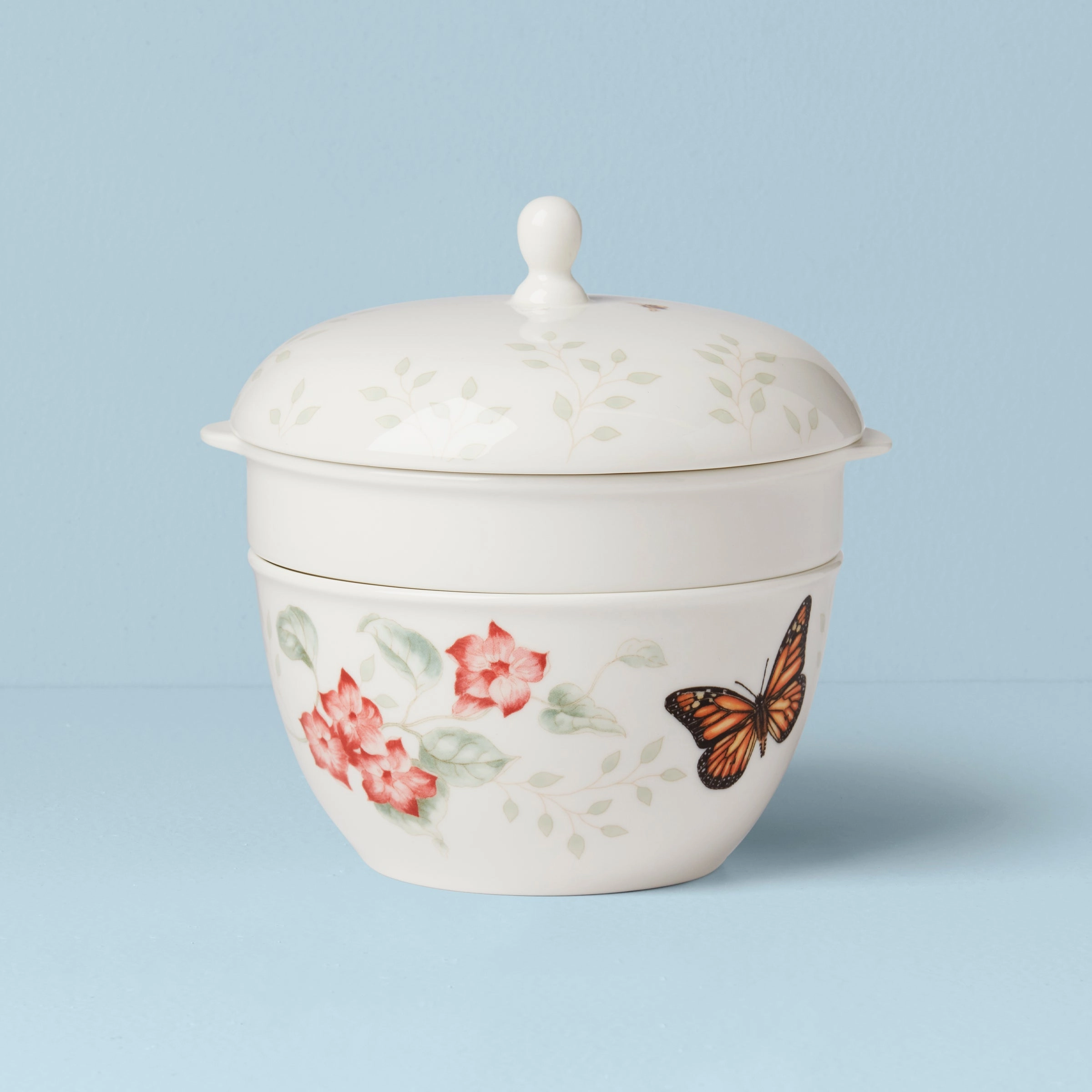 Butterfly Meadow 3-Piece Stackable Bowl Seteaster decorations ,easter centerpiece 